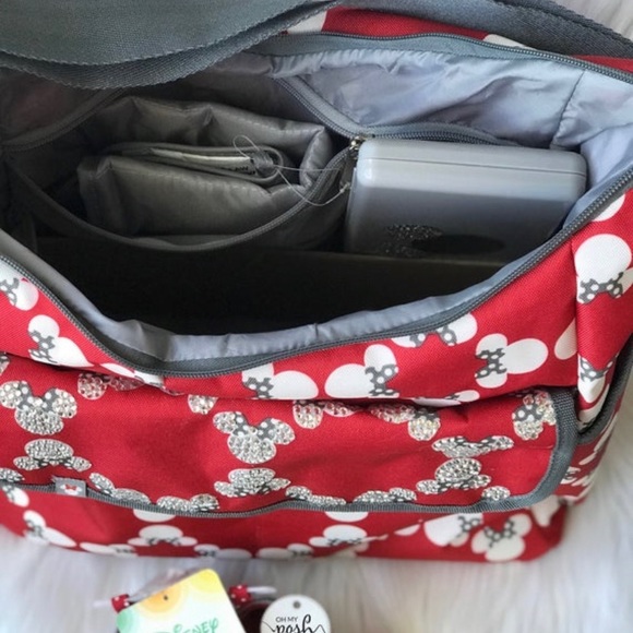 Disney Minnie Mouse Diaper Bag Set